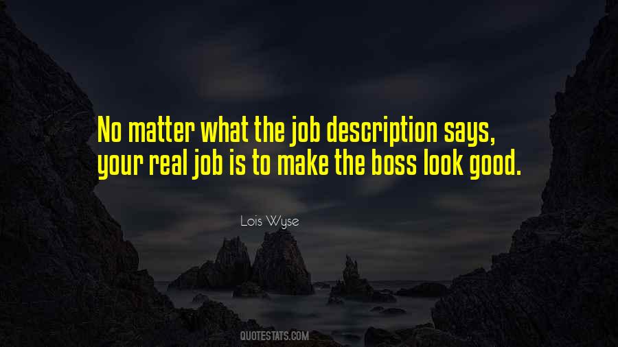 Real Boss Quotes #491181