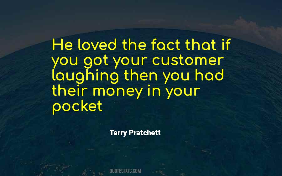 Money In Your Pocket Quotes #834245