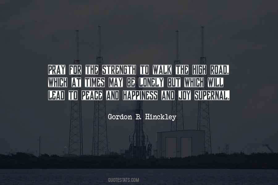 Quotes About High Road #1022107