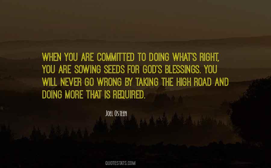 Quotes About High Road #1497014