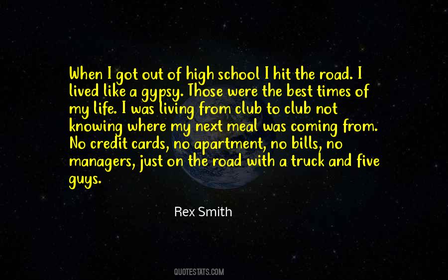 Quotes About High Road #158614