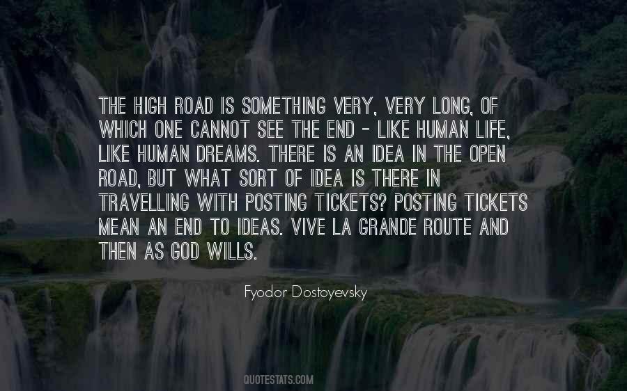 Quotes About High Road #1794095