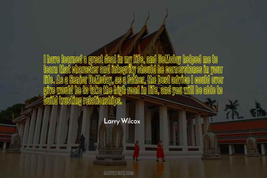 Quotes About High Road #326556
