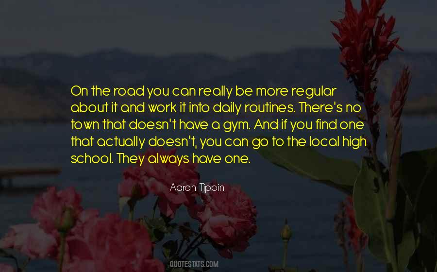 Quotes About High Road #743236