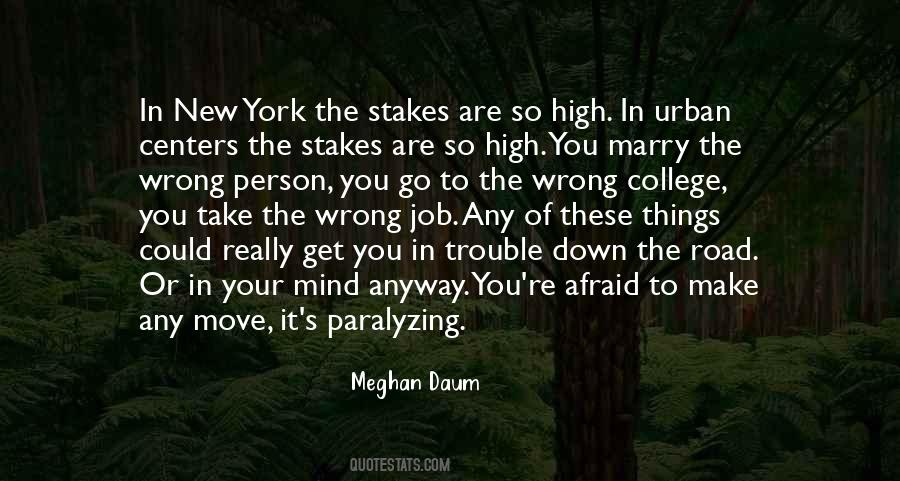 Quotes About High Road #980711