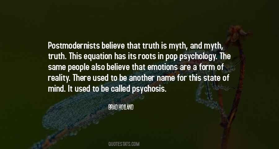 Pop Psychology Quotes #904751