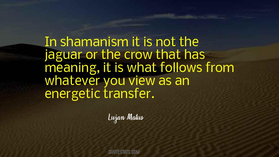 Quotes About Shamanism #386968