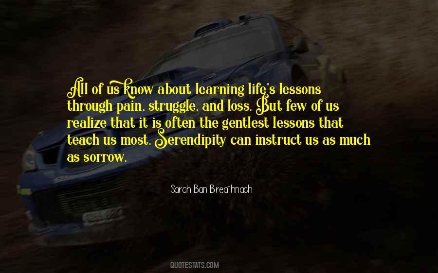 Quotes About Learning Life Lessons #898073