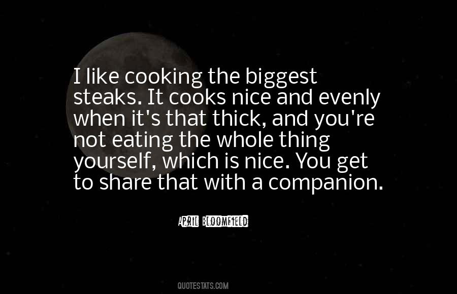 Quotes About Steaks #1771074