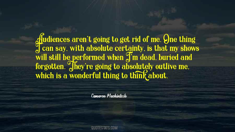 Quotes About Absolute Certainty #488792