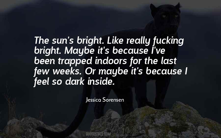 I Feel Trapped Quotes #436743