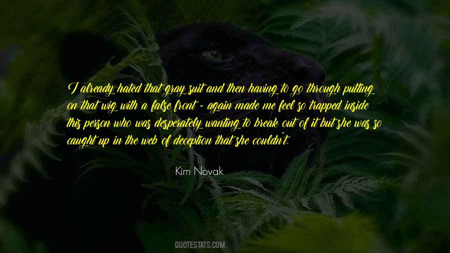 I Feel Trapped Quotes #451254