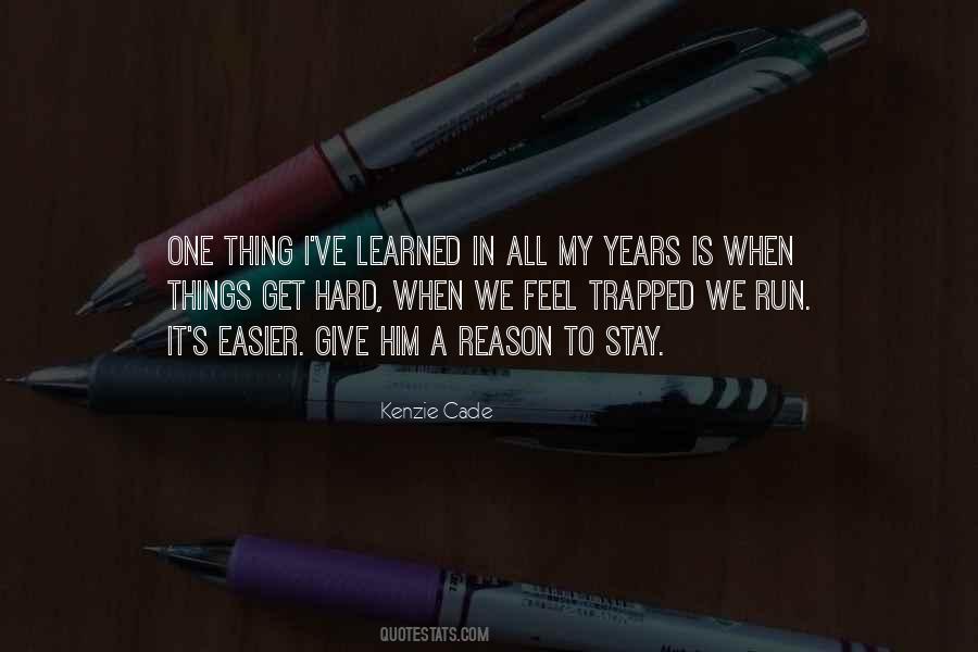 I Feel Trapped Quotes #912259