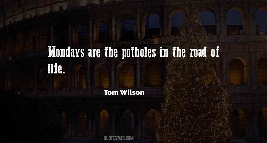 Quotes About Potholes #1718618