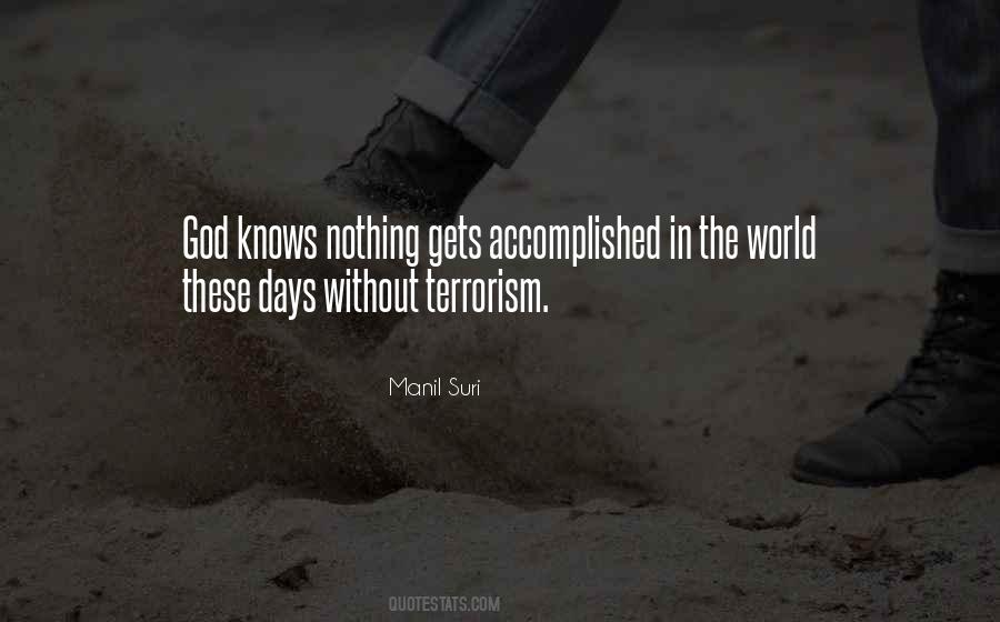 Quotes About God Knows #1240646