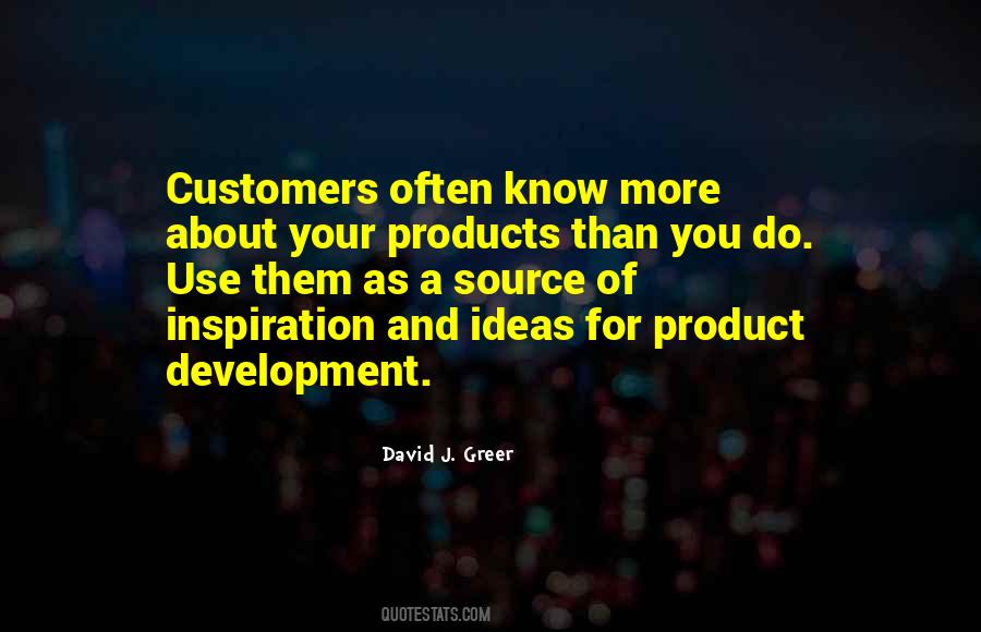 Quotes About Product Development #1606316