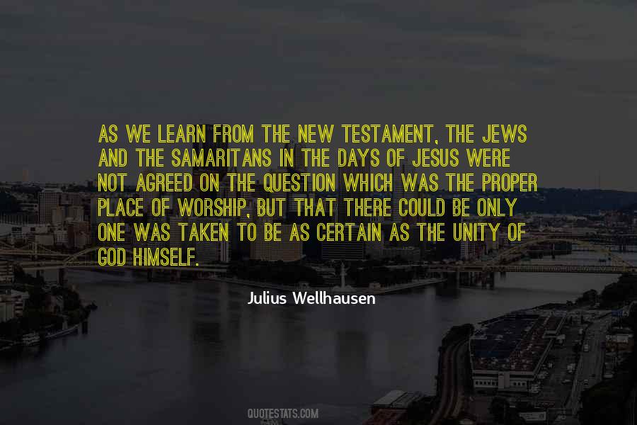 Wellhausen Quotes #349006