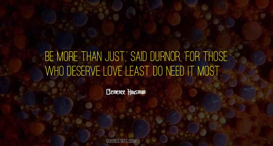 Deserve Love Quotes #317066