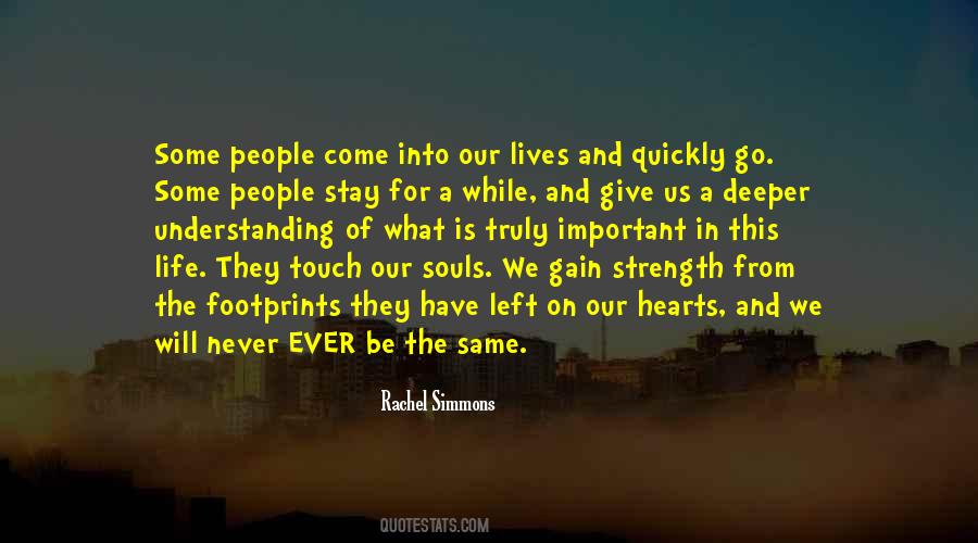 Quotes About People Who Touch Our Lives #1156018