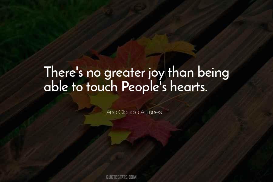 Quotes About People Who Touch Our Lives #1726233