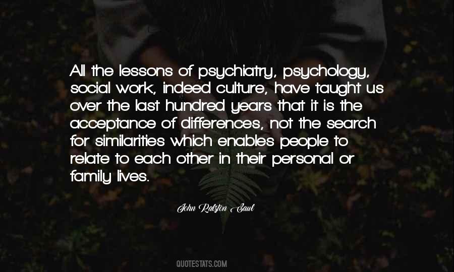 Quotes About Social Psychology #1465557