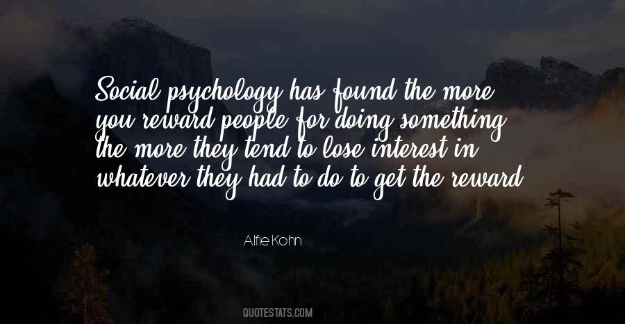 Quotes About Social Psychology #1720975