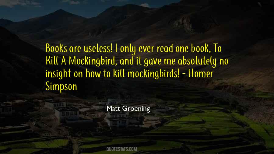 Quotes About Mockingbirds #1272225