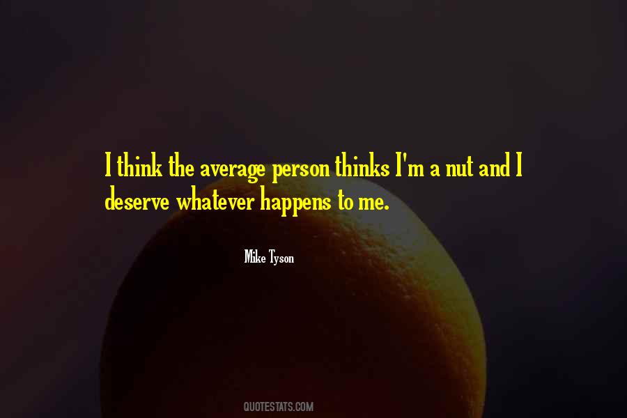 Quotes About Average Person #917759