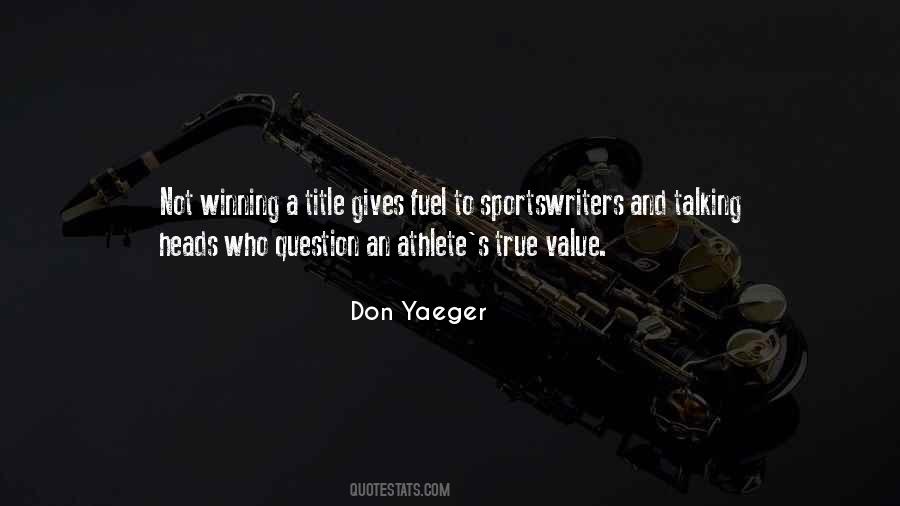 Quotes About Athlete #1277285