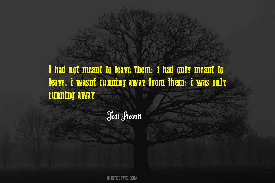 Quotes About Running Into Someone #9271