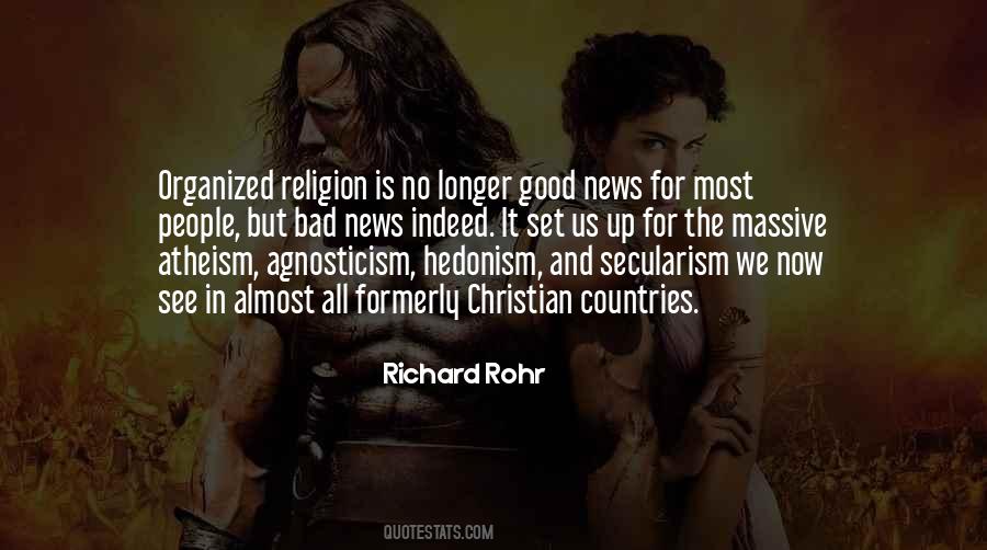 Quotes About Organized Religion #1071893