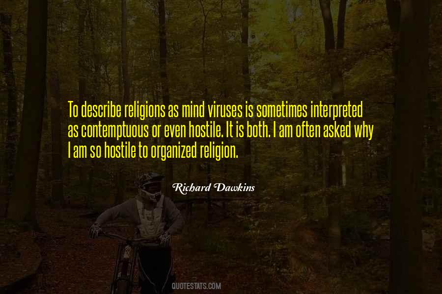 Quotes About Organized Religion #488908