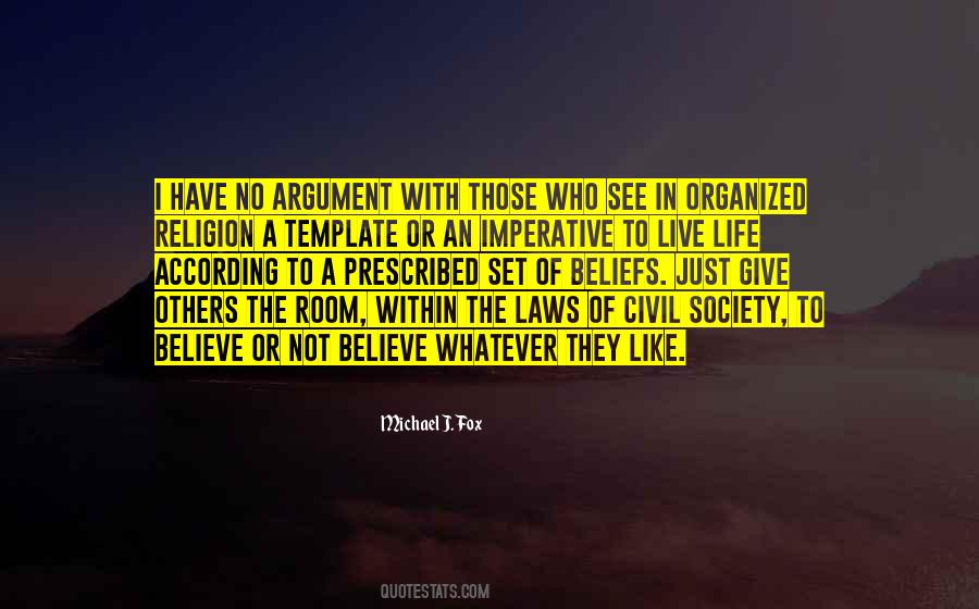 Quotes About Organized Religion #640930