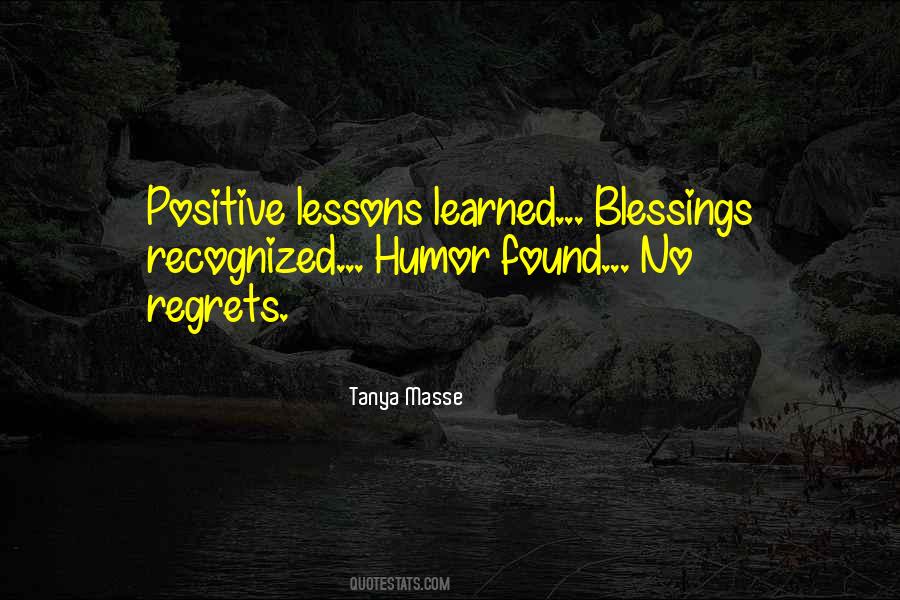 Quotes About Lessons And Blessings #541653