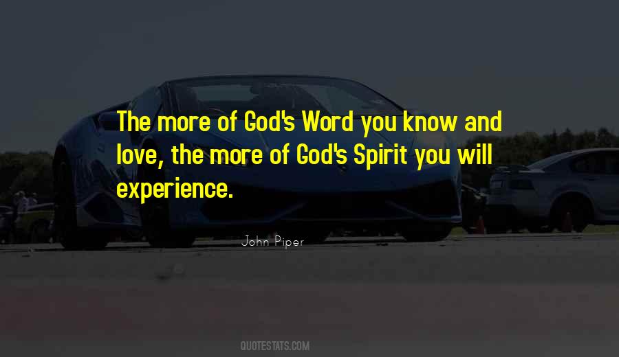 Quotes About More Of God #492499