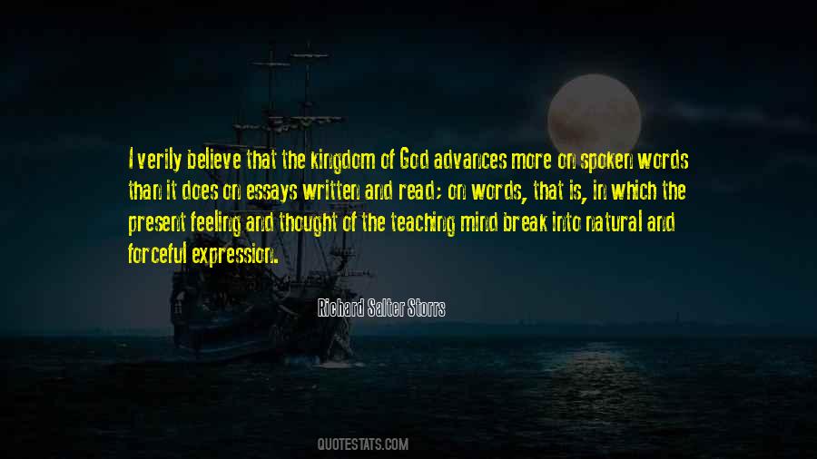 Quotes About More Of God #9065