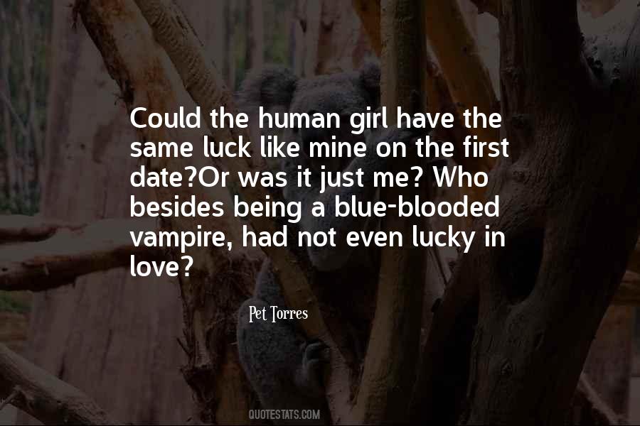 Quotes About Lucky Love #431970