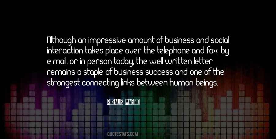 Quotes About E Business #902337