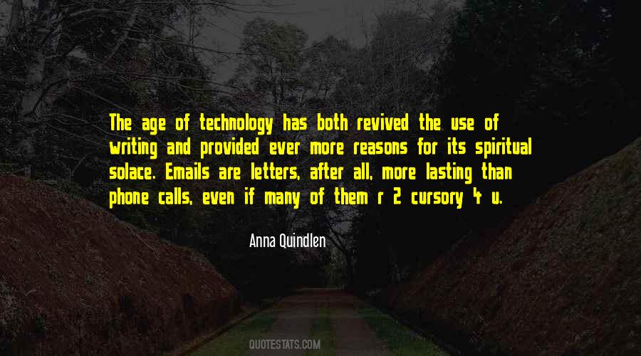 Technology Use Quotes #114220