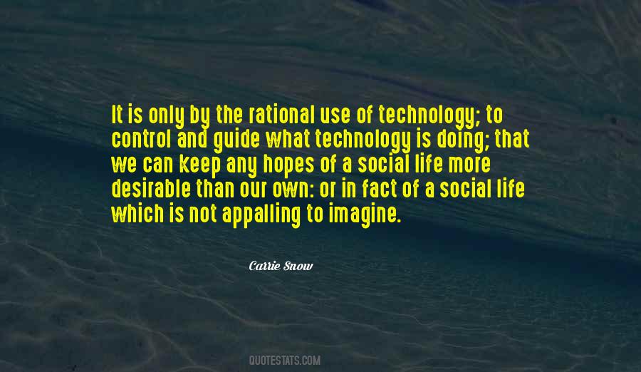 Technology Use Quotes #133640