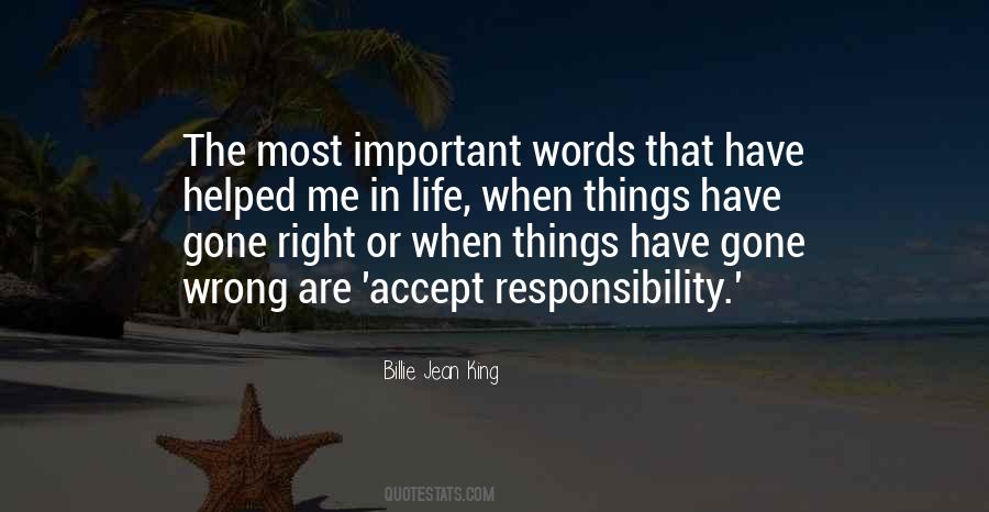 Quotes About Important Words #337412