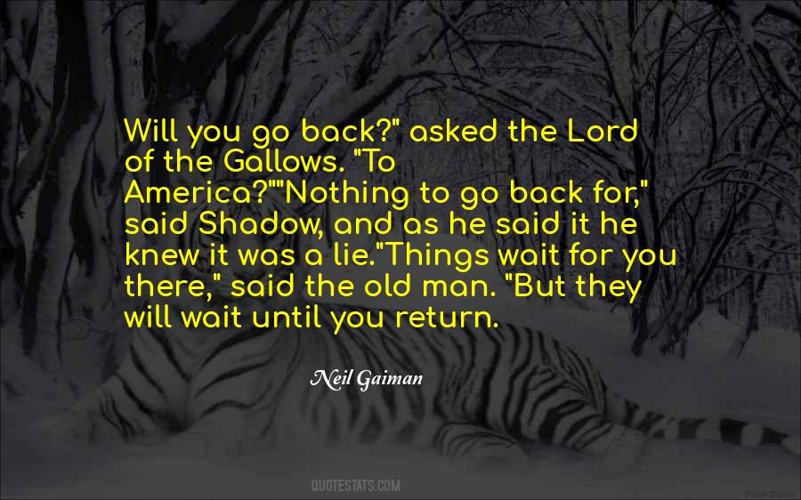 Quotes About Returning Back #1015264