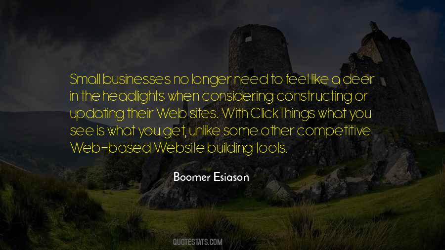 Quotes About Building Businesses #770102