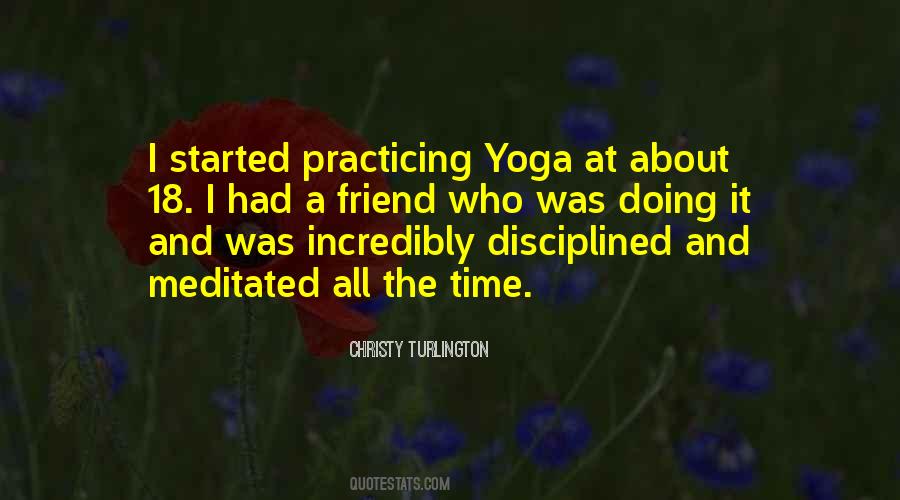Quotes About Practicing Yoga #1067164