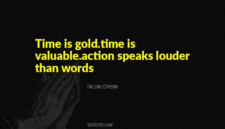 Quotes About Action Speaks Louder Than Words #1815421