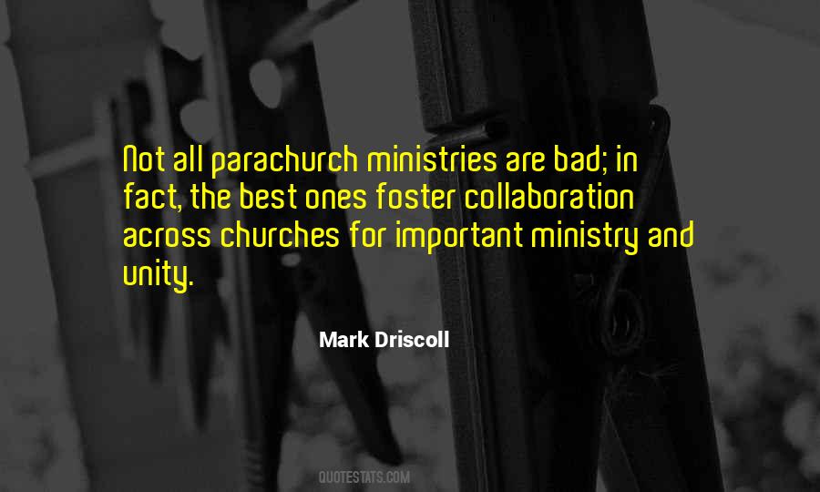 Parachurch Ministries Quotes #681211