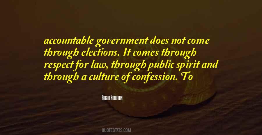 Top 23 Quotes About Respect For The Law And Government: Famous Quotes