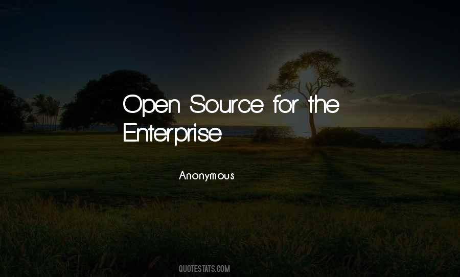 Quotes About Open Source #741650