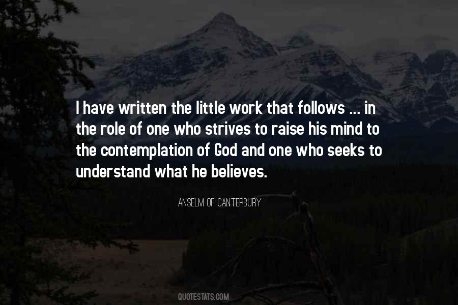 Mind That Seeks Quotes #1608828
