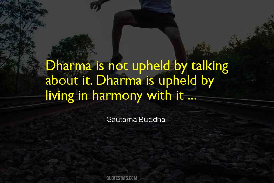 Quotes About Living In Harmony #125697